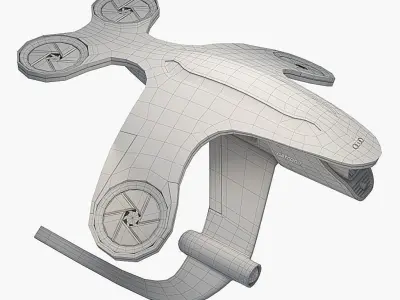 Audi Patrone drone 3D model