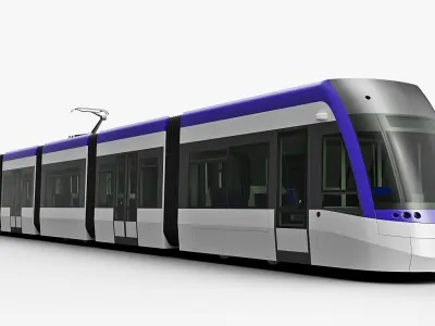 Tram Bombardier Flexity Freedom 3D model