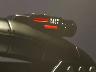 Mass Effect M8 Avenger assault rifle 3D model