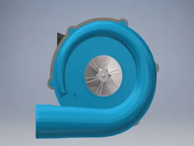 Turbocharger 3D Models  3D model