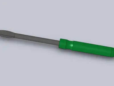 Screw Driver  Free 3D model buy