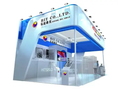Exhibition - Area - 9X5-3DMAX2011-018 3D model