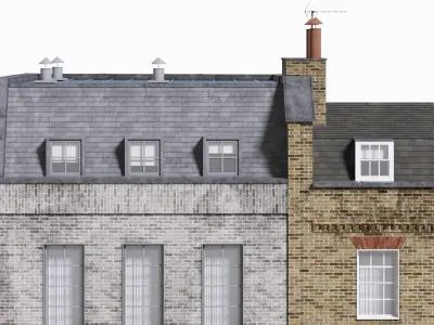 England building at old church st 42-38 modular London  3D model