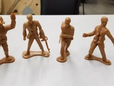 3D Army men Free 3D model