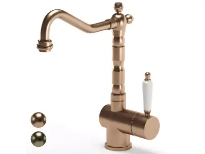 AQUASANITA kitchen faucet HERA 2473 3D model