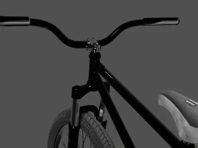 MTB bmx Bike Bicycle Cycling Velo Extreme Low-poly 3D model