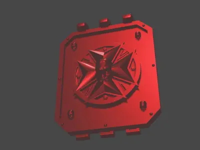 TEMPLAR LAND-DOOR JULY  3D model