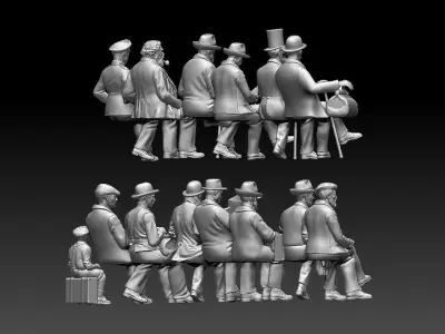 PASSENGERS 3D print model order