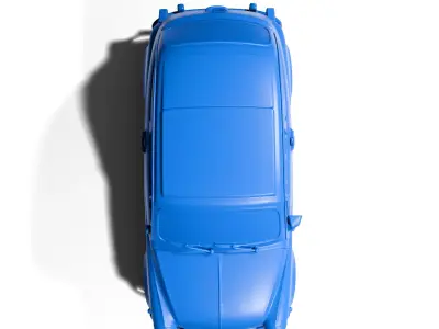 Fiat 600 3D print model