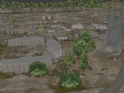 Military Base pubg 3D model