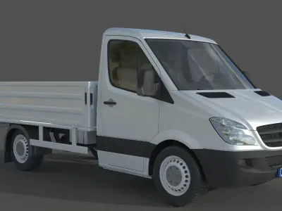 Mercedes Benz Sprinter Crafter van 3D model
