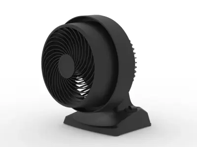Table Fan Low-poly 3D model buy