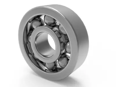 Ball Bearing  Low-poly 3D model