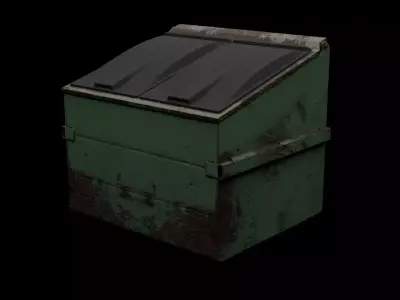 Classic Dumpster 3D model