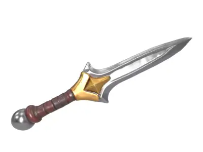 Gaming Sword 3D model