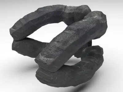 Dunkleosteus Teeth 3D model