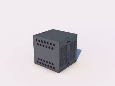 Scifi Crate Free 3D model