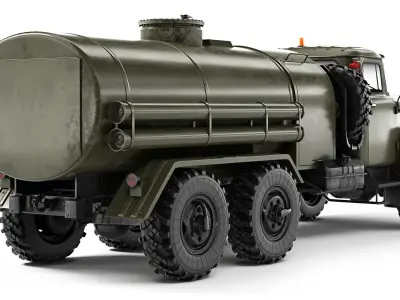 ZiL 131 ATZ-4 1975 3D model