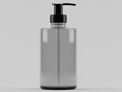 Pump bottle 3D model purchase