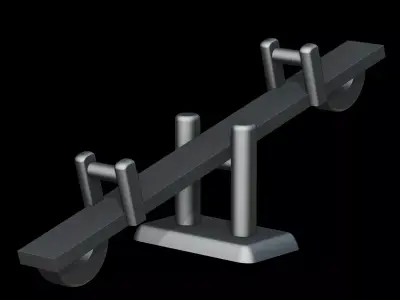 Teeter Totter 3D print model