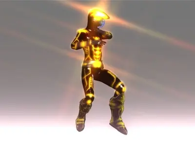 collection of fighting motions for iclone 3D model