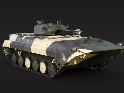 Chinese PLA ZBD-86 IFV 3D model