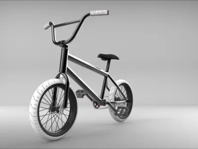 3D BMX Bicycle Model 3D model