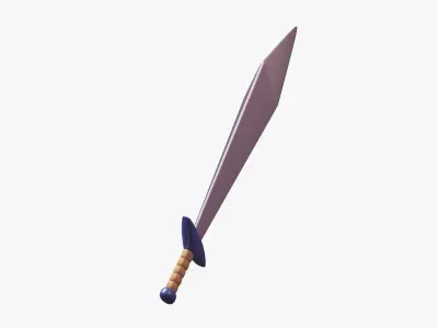 Sword 3D Illustration 3D model purchase
