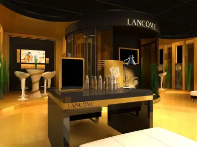Exhibition - Size - 9X9-3DMAX2009-0032 3D model