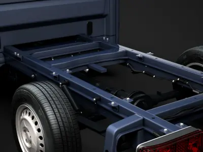 Freightliner Sprinter Chassis Crew Cab L2 RWD 2020 3D model