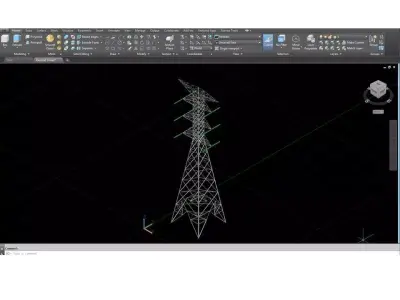 Electrical Tower  3D model