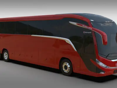 Marcopolo G8 1200 Bus 3D model