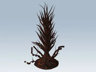 Tree sci-fi  3D model