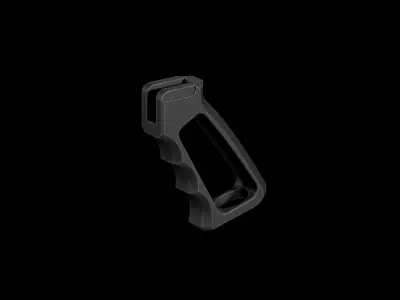 Guntec Ultralight Series Pistol Grip Gen2 Low-poly 3D model