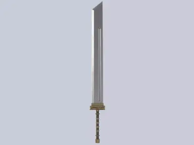 Greatsword Low-poly 3D model purchase