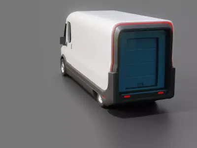 Rivian EDV 500 3D model