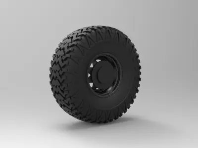Offroad wheel 29 3D model