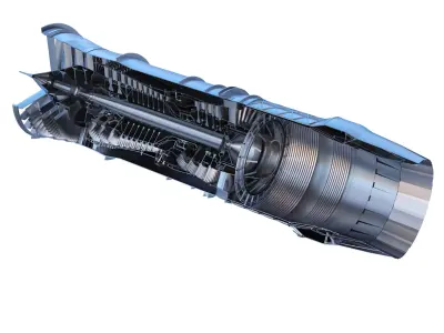 engine Low-poly 3D model by a757374307