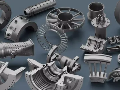 Mechanical Kitbash Volume 3 3D model