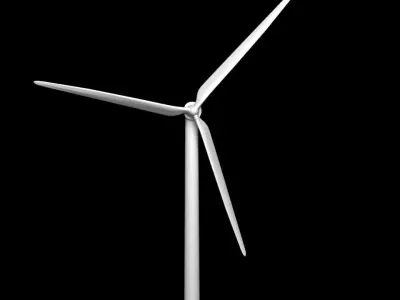 Wind Turbine 3D model 4