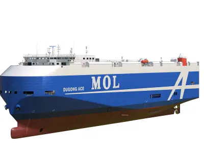 Vehicles Carrier RoRo 3D model