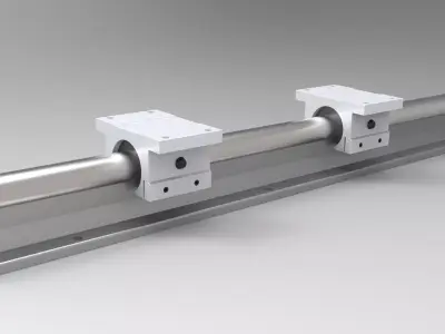 Linear Bearing Free 3D model