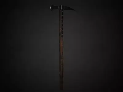 Medieval Axes Low-poly 3D model purchase