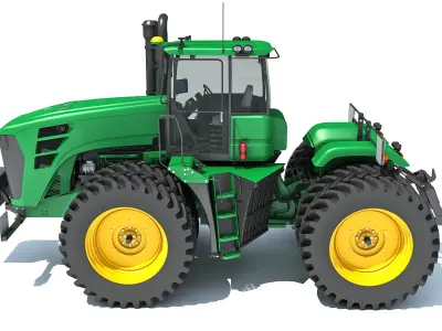 Articulated Tractor 3D model