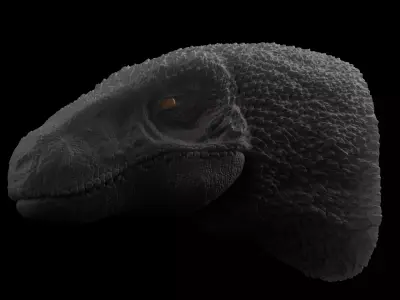 Utahraptor bust from Primitive war Free 3D print model