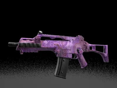 G36 - Game Ready assault rifle Low-poly 3D model