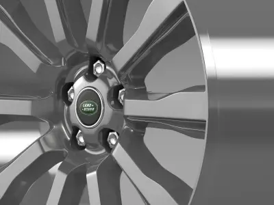RangeRover Supercharged rim 3D model