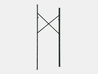 BROR Post Low-poly 3D model