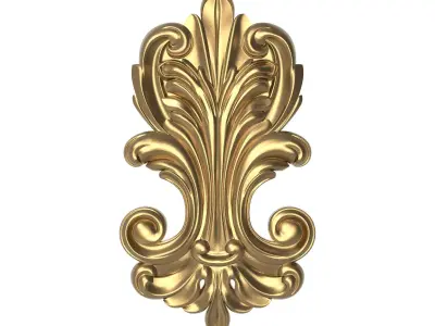 decorative pattern ready for 3D printing 3D model 61