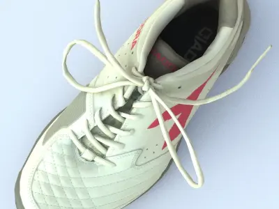 Sneaker Low Poly tennis shoe Free low-poly 3D model